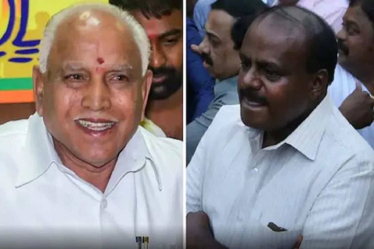 Kumaraswamy's Meeting with Karnataka CM Yediyurappa Fuels Speculation about Political Discussions