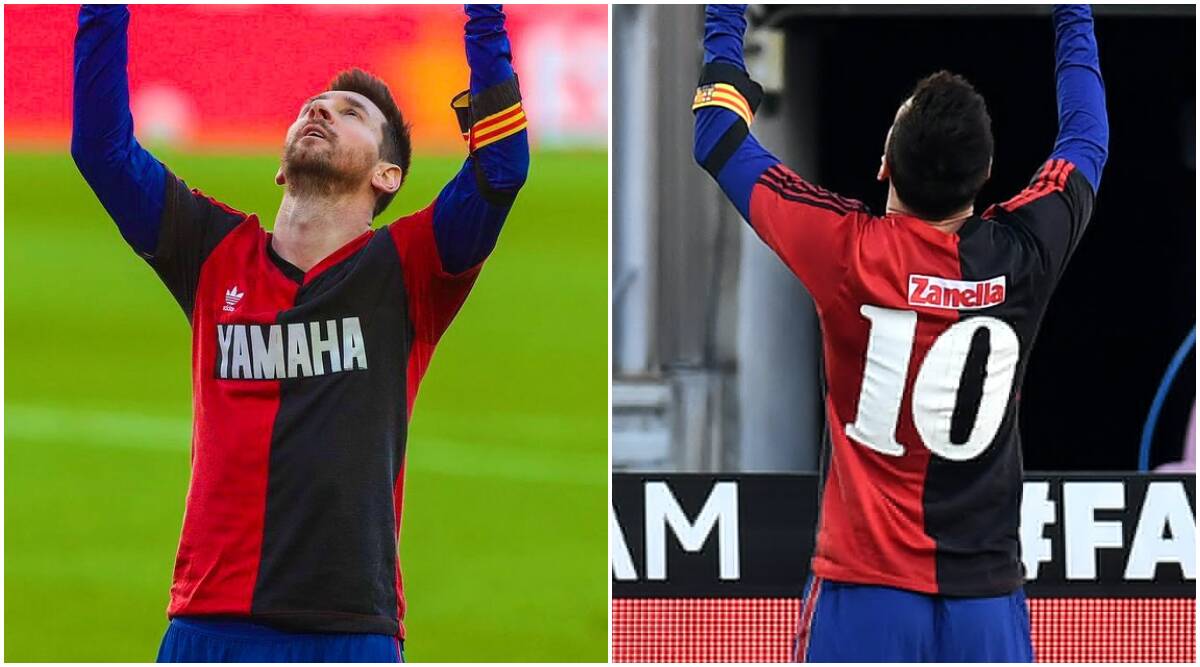 Lionel Messi pays tribute to Diego Maradona in Barcelona’s win over Osasuna