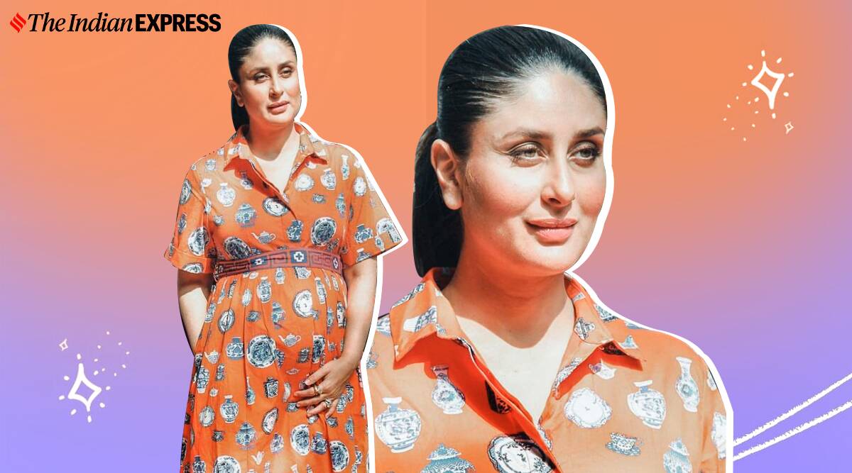 Kareena Kapoor Khan nails this fun tangerine dress; check pics