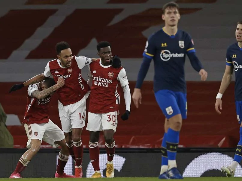 Pierre-Emerick Aubameyang Rescues Under-Fire Manager Mikel Arteta In Southampton Draw