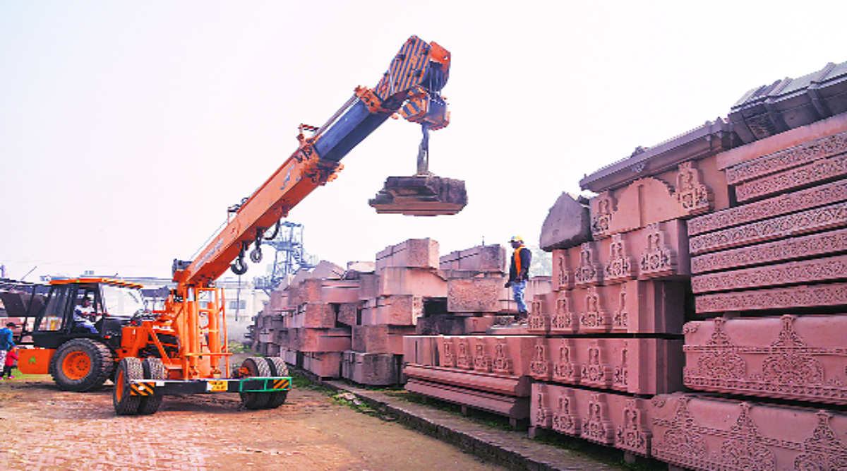 Ayodhya ram temple construction