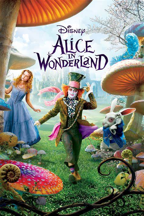Alice in wonderland-best movies to watch on shrooms