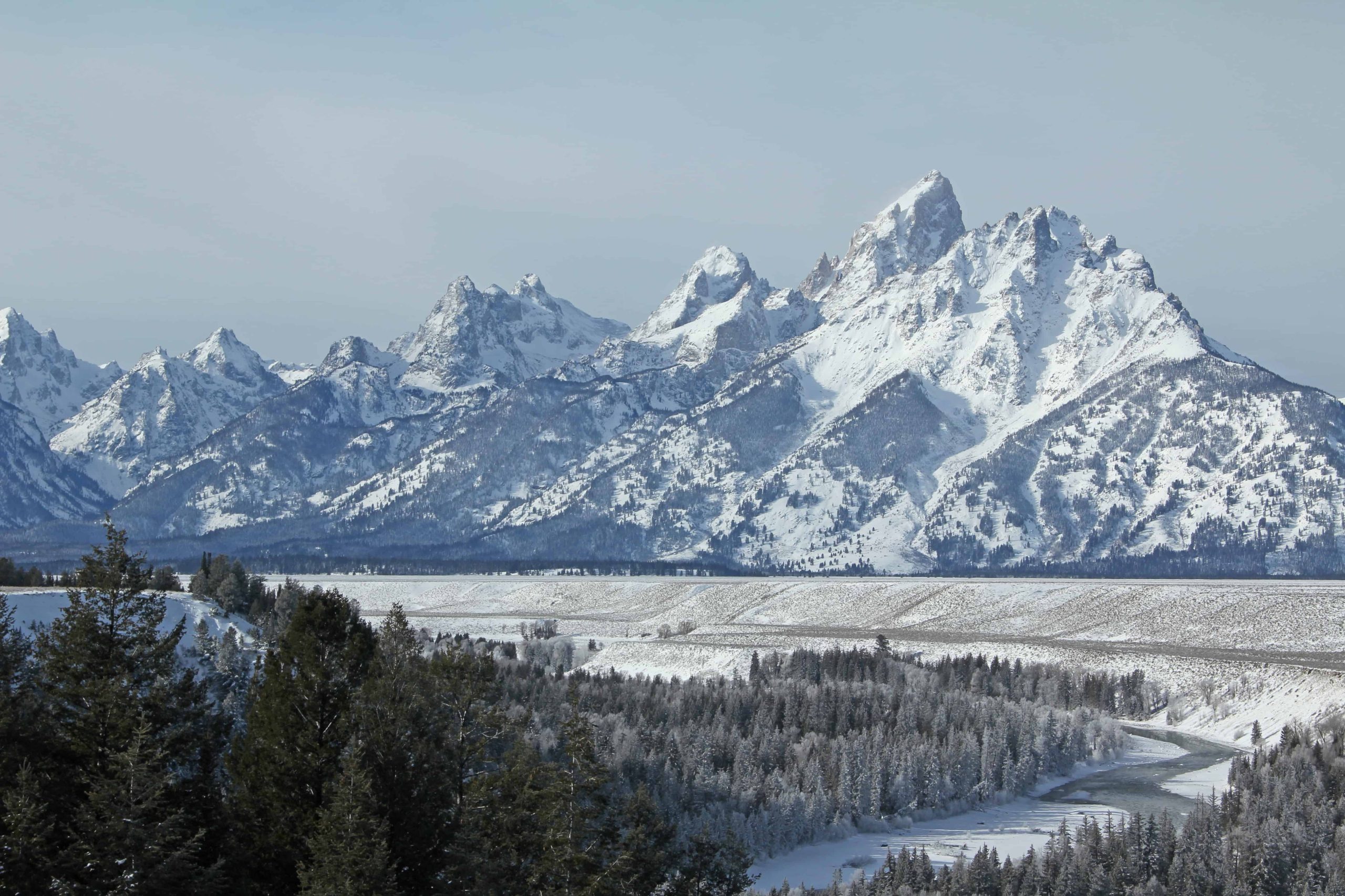 During the winter season (November to April)- best time to visit grand teton national park