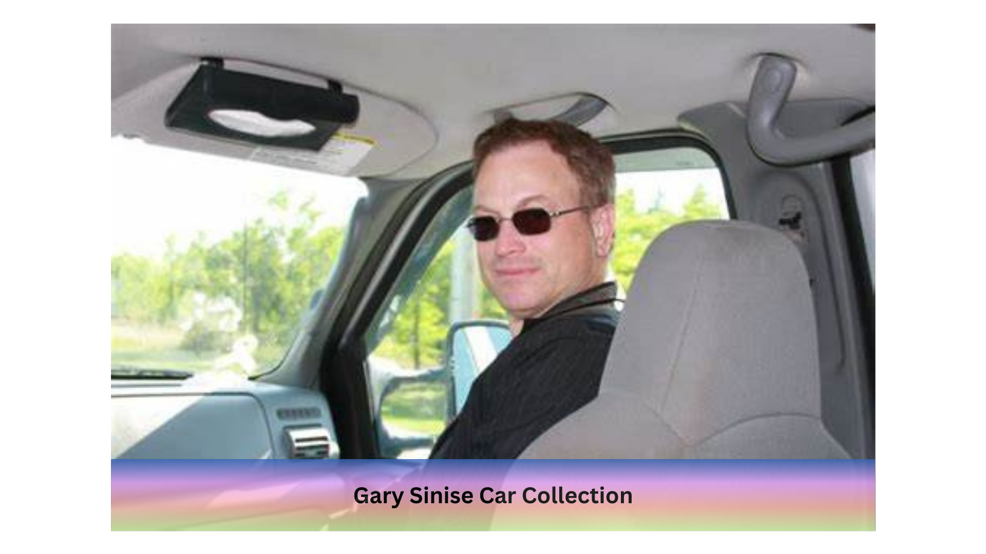 Gary Sinise car collection 