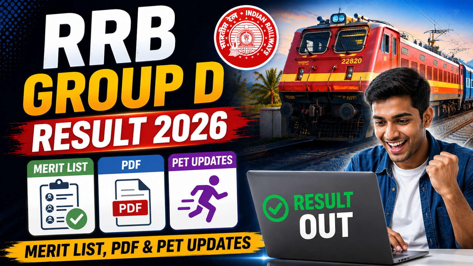 rrb group d result