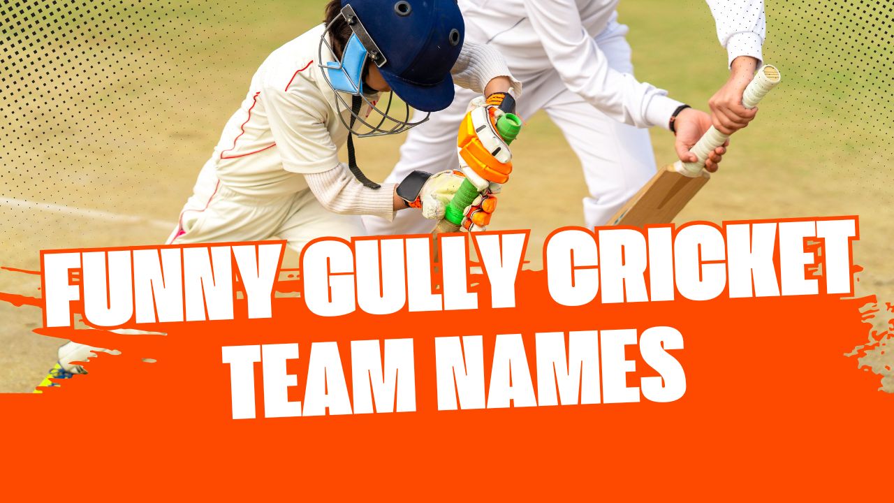 Funny Gully Cricket Team Names